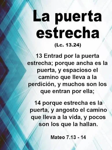 Lucas 13.24