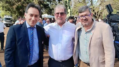 Chun Barreto, José Schiro y Enio Lemes 