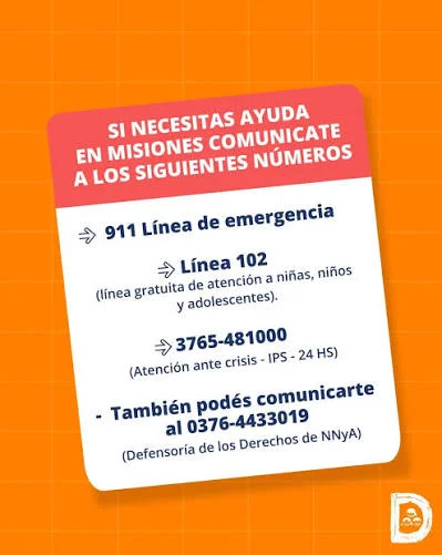 Teléfonos de Ayuda