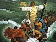 Jesús calmó la tormenta 