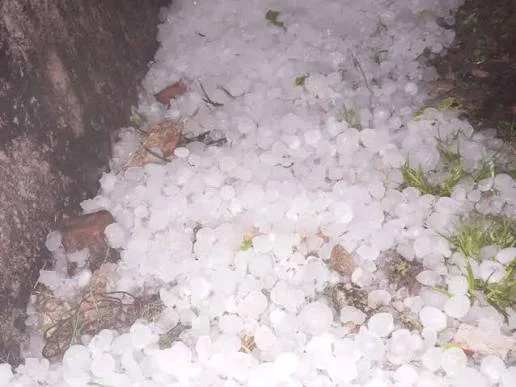 Granizada en Posadas
