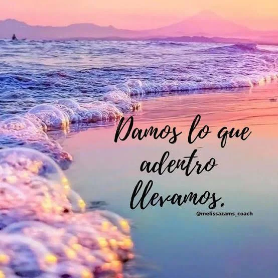 Damos, lo que adentro llevamos 