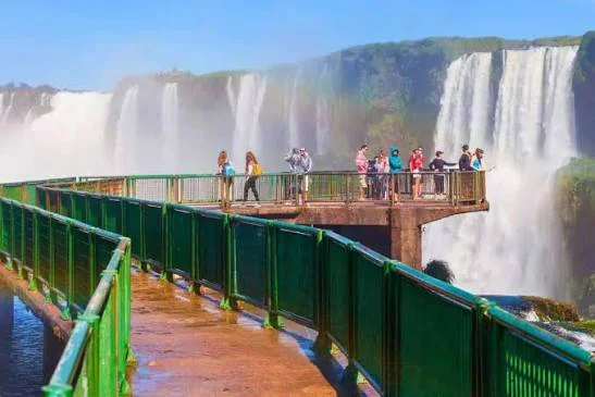 Pasarelas en las Cataratas de Iguazú