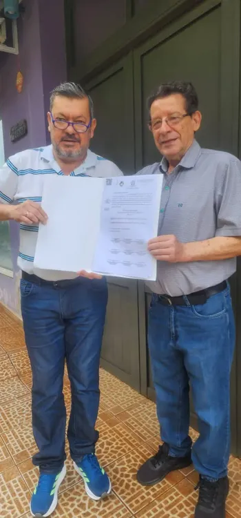 Enio Lemes y Fermín Sales Villalba