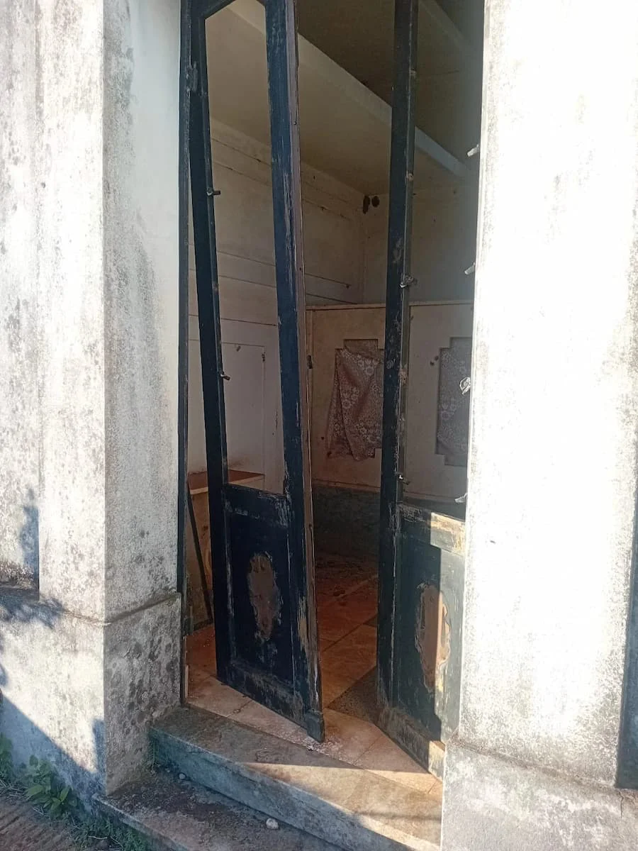 Cementerio de San Javier Vandalizado 