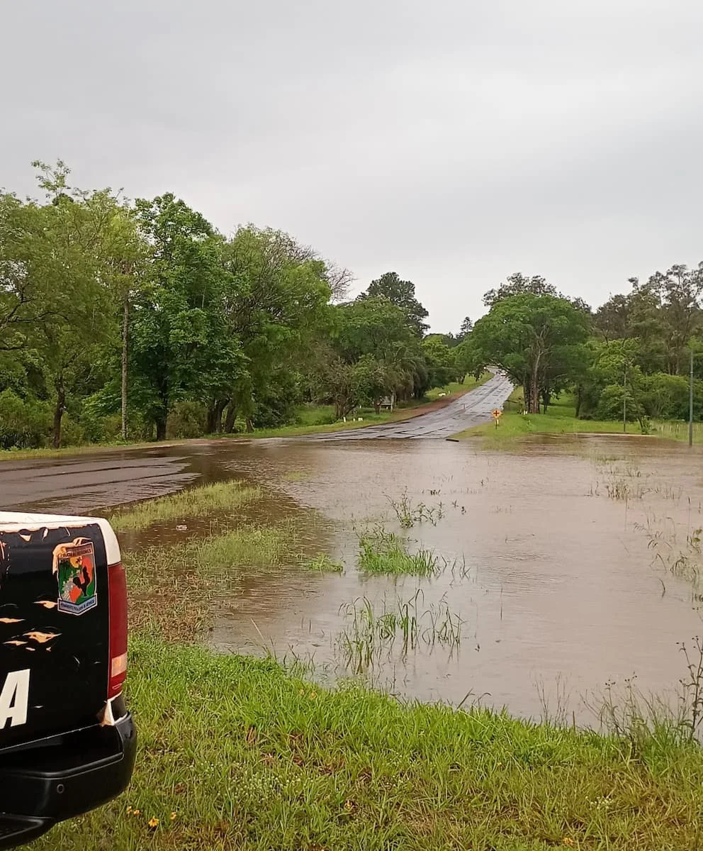 Arroyos desbordados