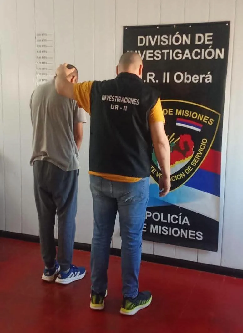 Detenido. Vehículo robado en Bs As