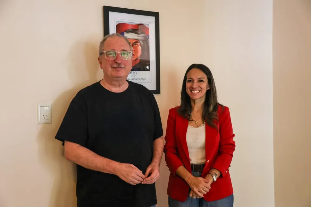 Hugo Passalacqua y Romina Facio