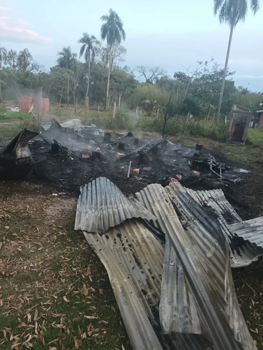 Incendio en Iguazú