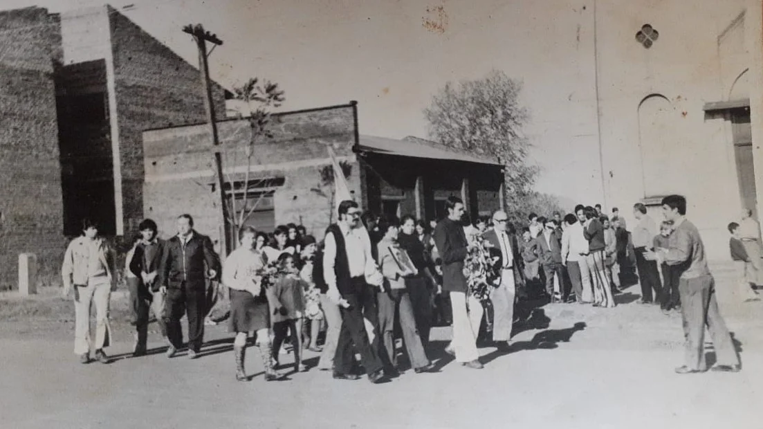 Fallecimiento de Perón San Javier
