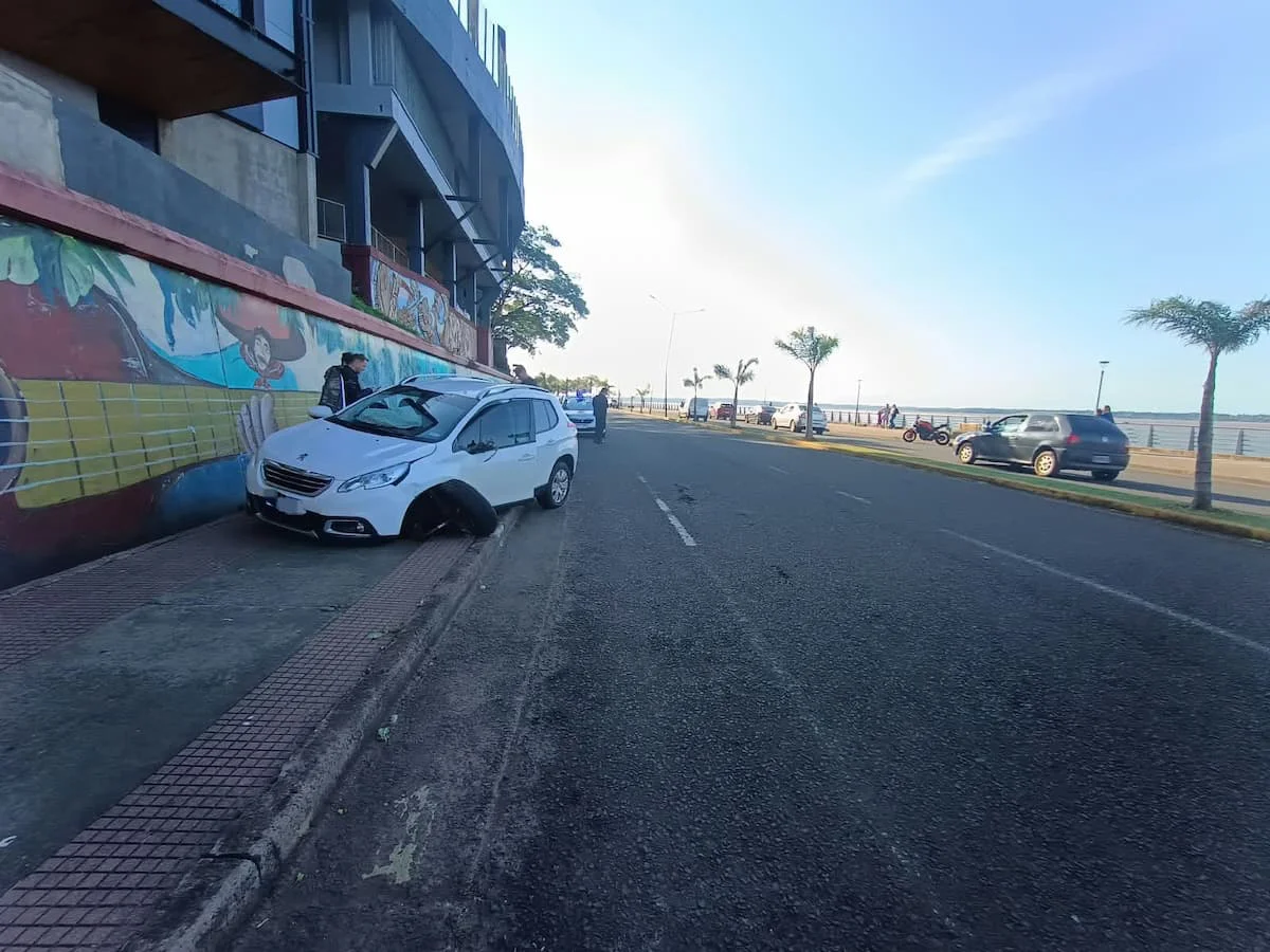 Despistó en la Costanera de Posadas