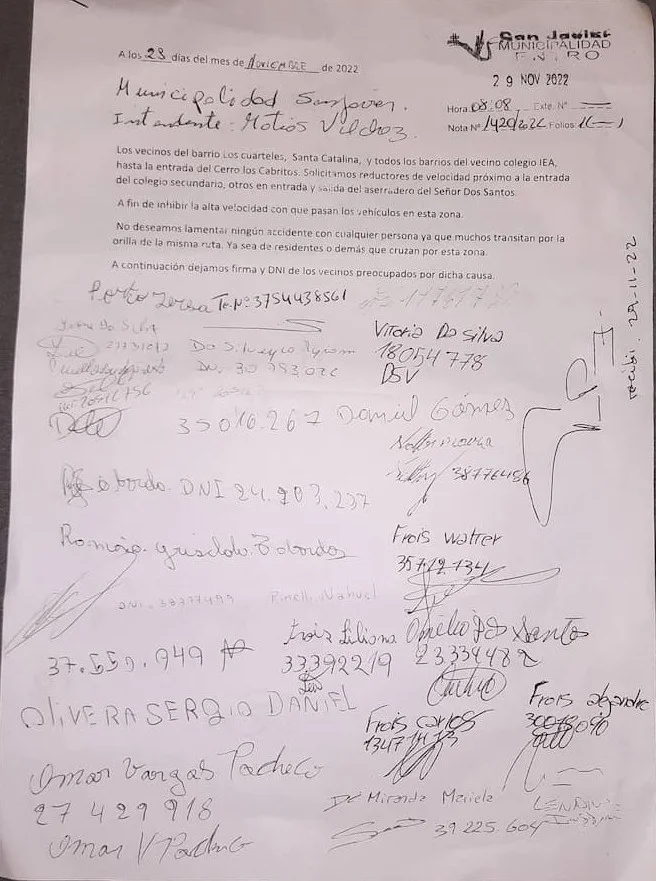 Nota Muni Los Cuarteles 