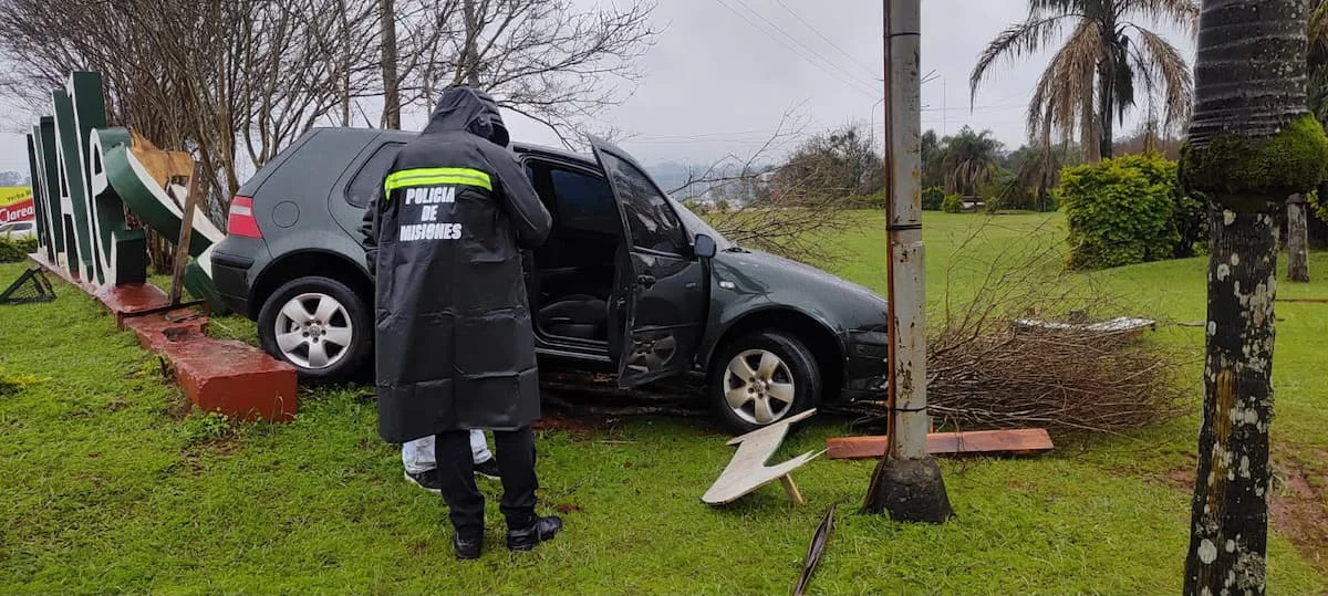 Colisión en Alem
