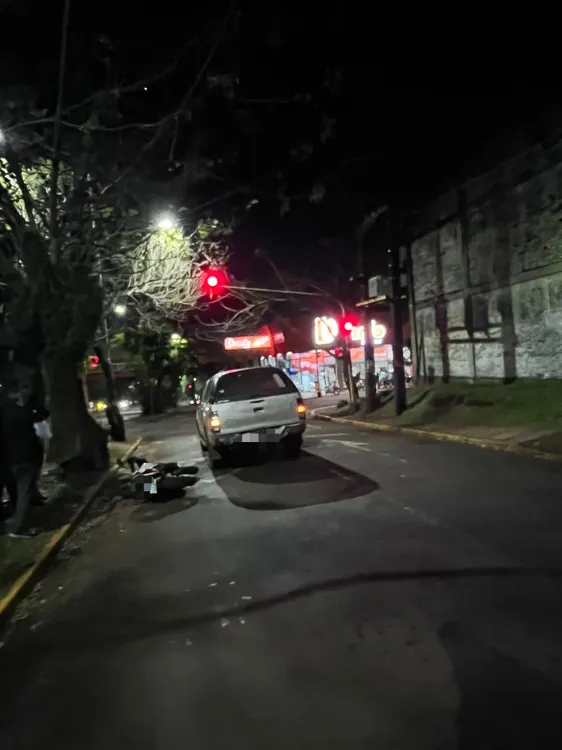 Accidente en Alem 