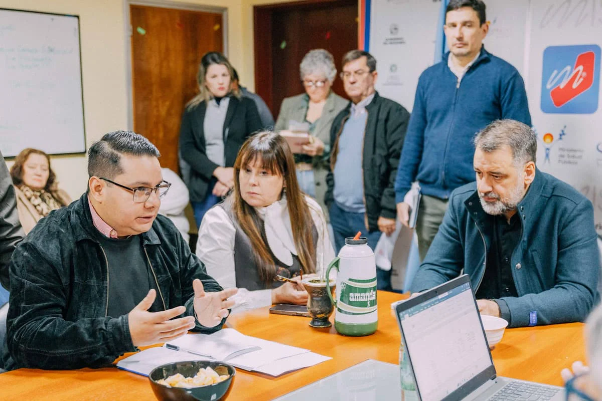 David Fraga, Silvana Giménez y Héctor González