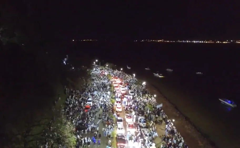 Festejos en Costanera de Posadas 