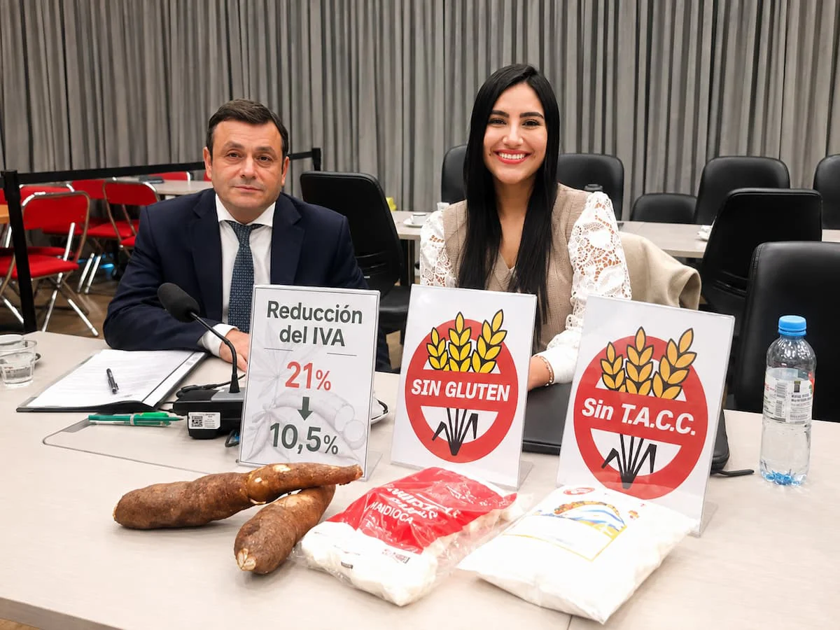 Oscar Herrera Ahuad y Yamila Ruiz