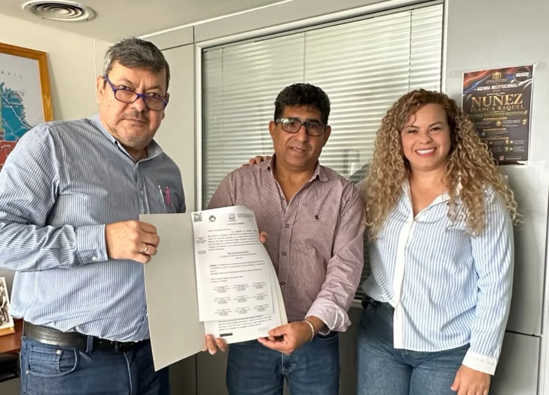 Enio Lemes , David Viera Nuñez y Blanca Nuñez