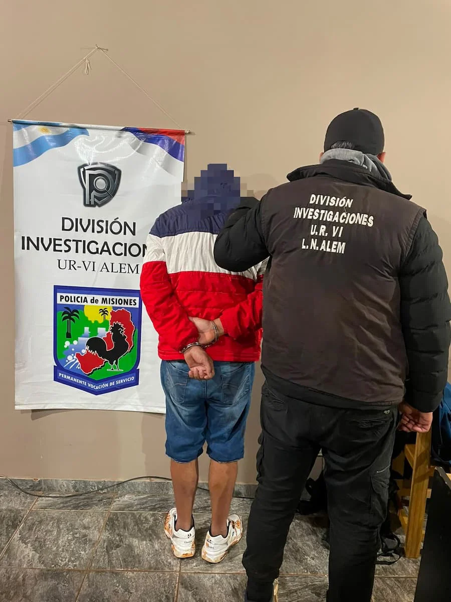 Detenido en Alem