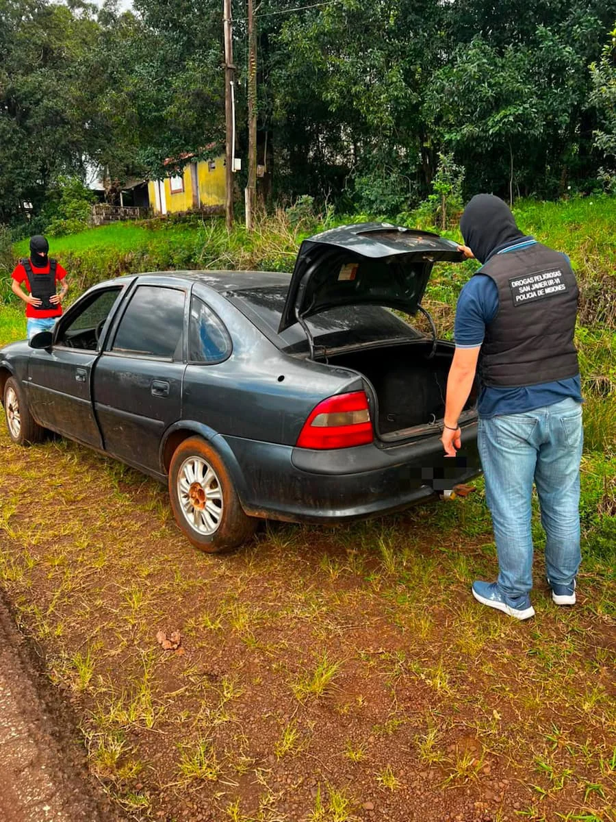 Vectra secuestrado en San Javier