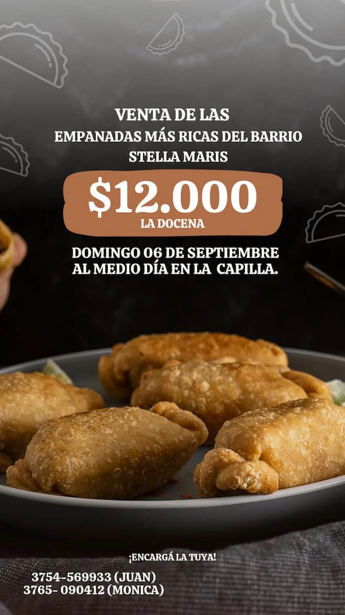 Fiesta de Stella Maris.. Empanadas