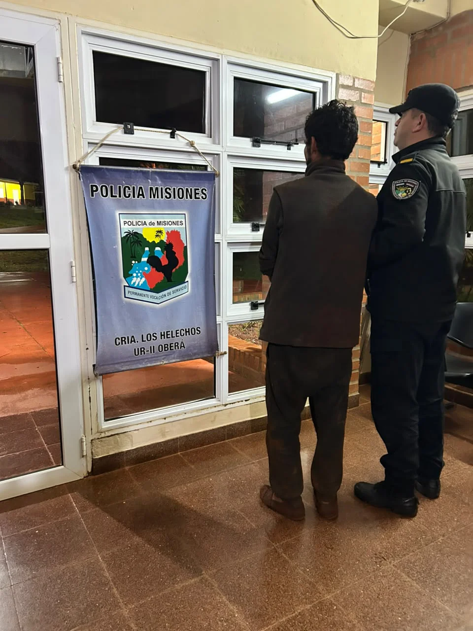 Pelea Violenta. Un detenido
