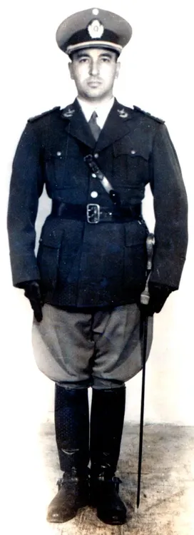 Oficial de Gendarmería 1938. Ilustrativo