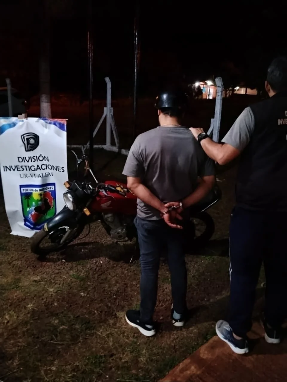 Dos Arroyos. Recuperan Motocicleta