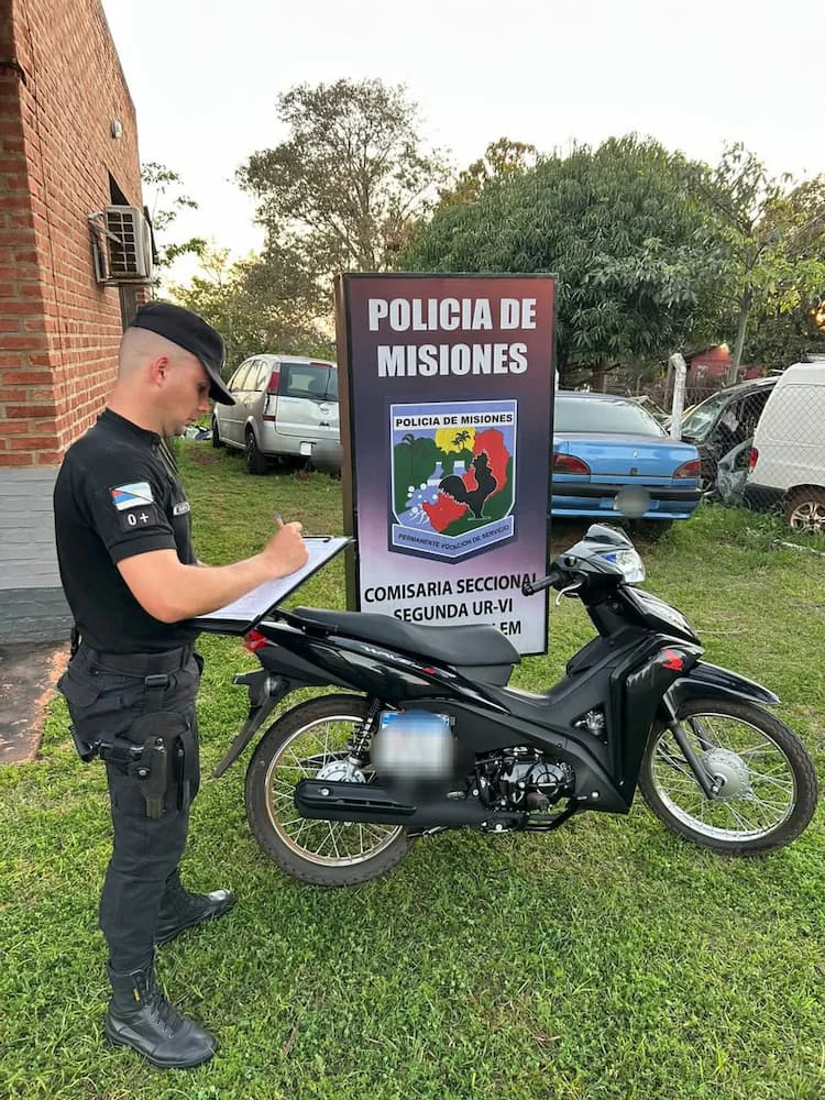 Moto Robada en San Javier 