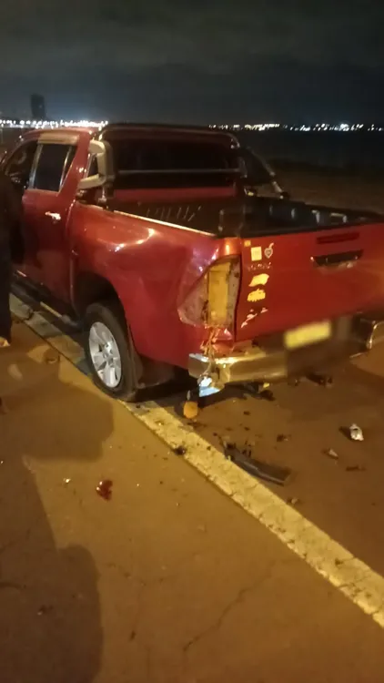 Posadas choque en cadena