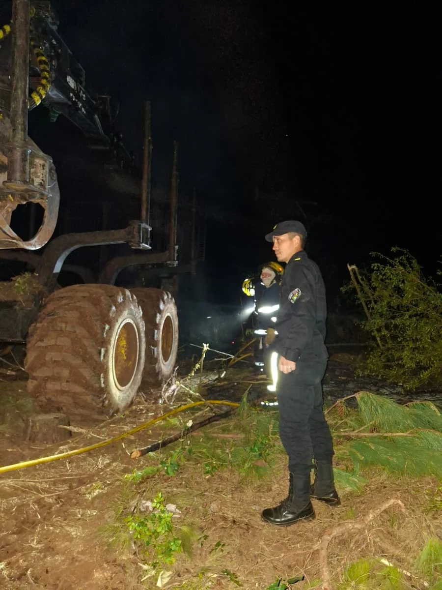 Incendio en Itacaruare