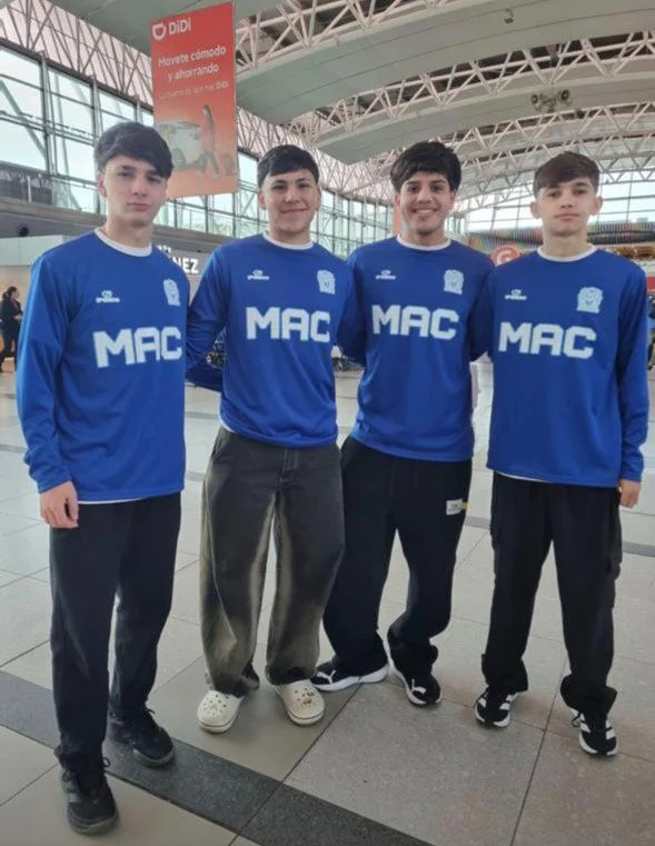 Bautista Romero (Obera ) Loren Ullon ( San Javier) Thiago Morinigo (Obera ) Thiago Gauto (L.Alem)