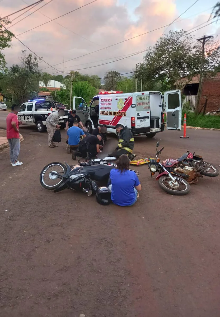 Accidente de Motos