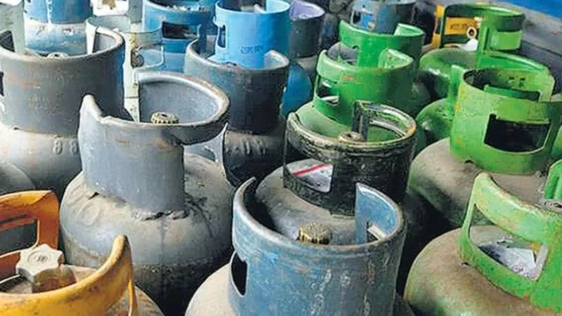 garrafas gas