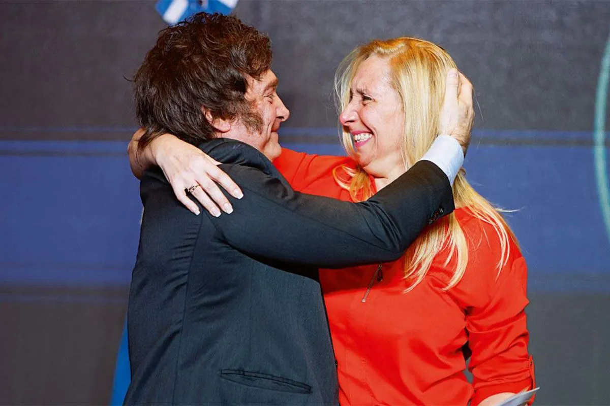 javier-y-karina-milei-afp