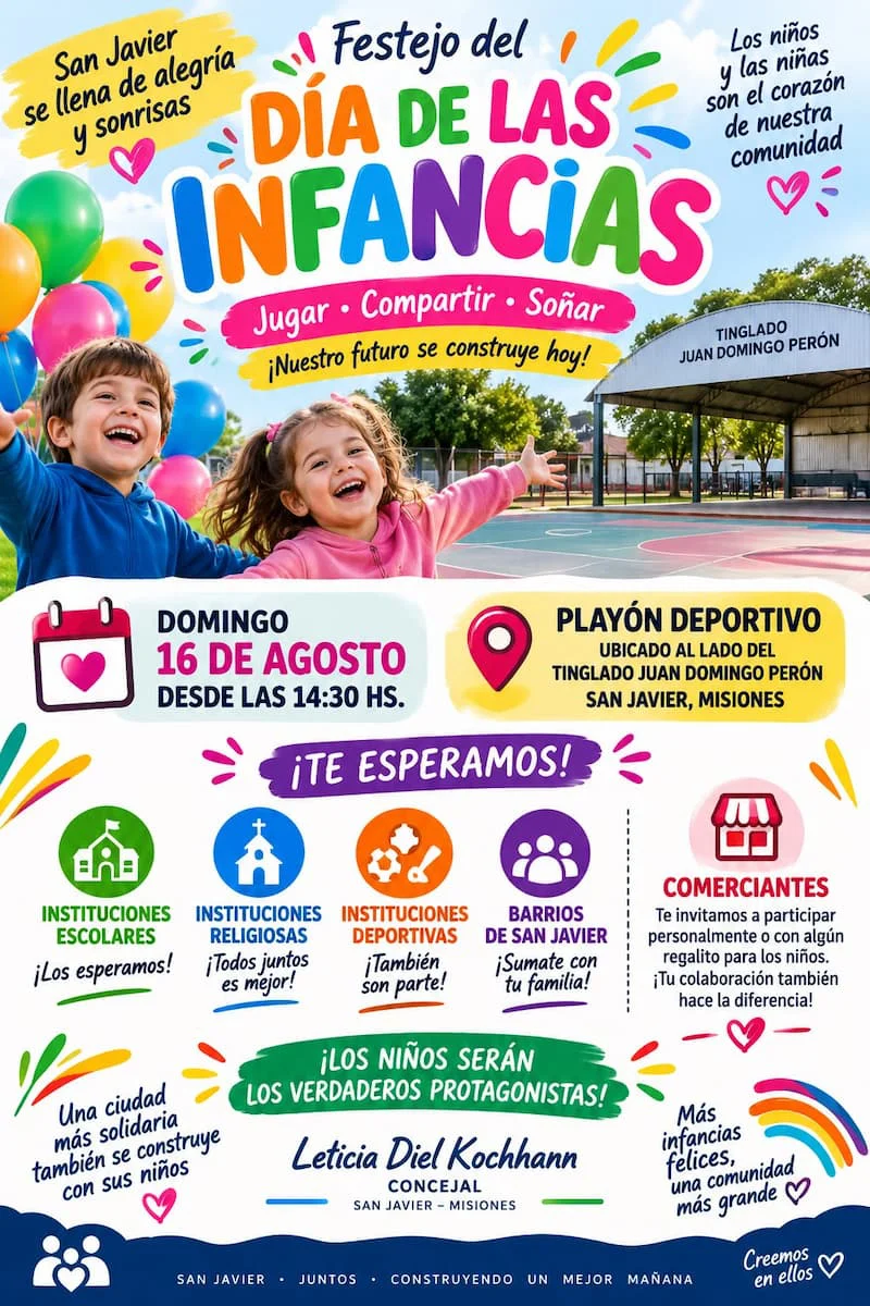 Día del niño en San Javier