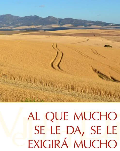 Al que mucho se le da