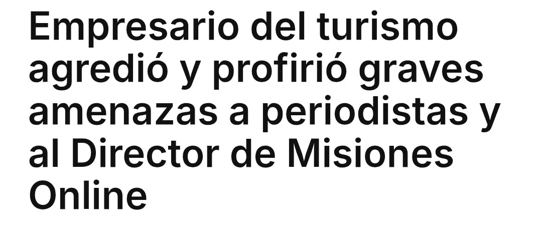 Amenazan a Periodistas