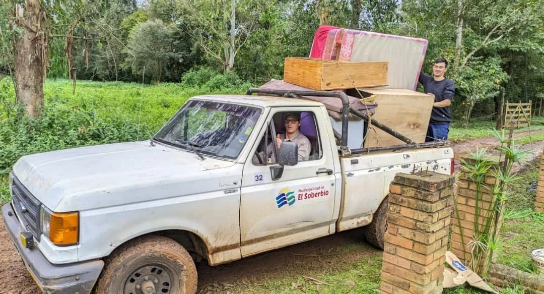Evacuación en El Soberbio