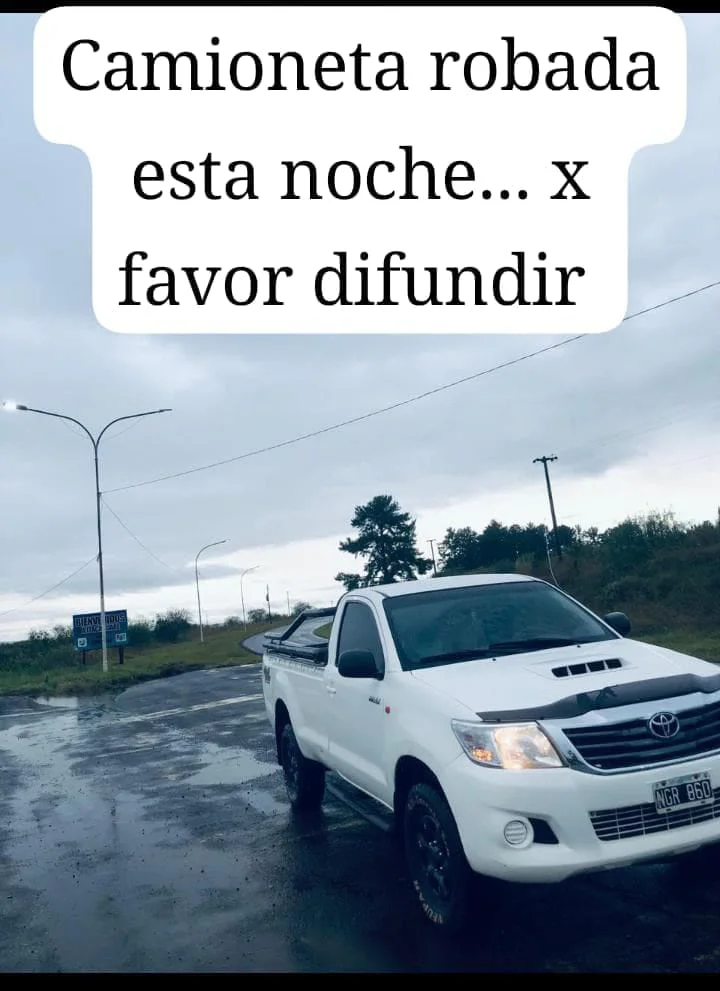 Hilux Robada en San Javier