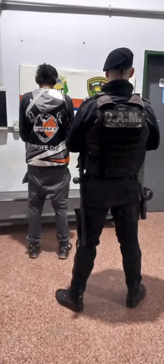 Detenido con droga